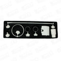 Kit Accesorios De Baño 6pzas Cerámico Crom. Acquamix