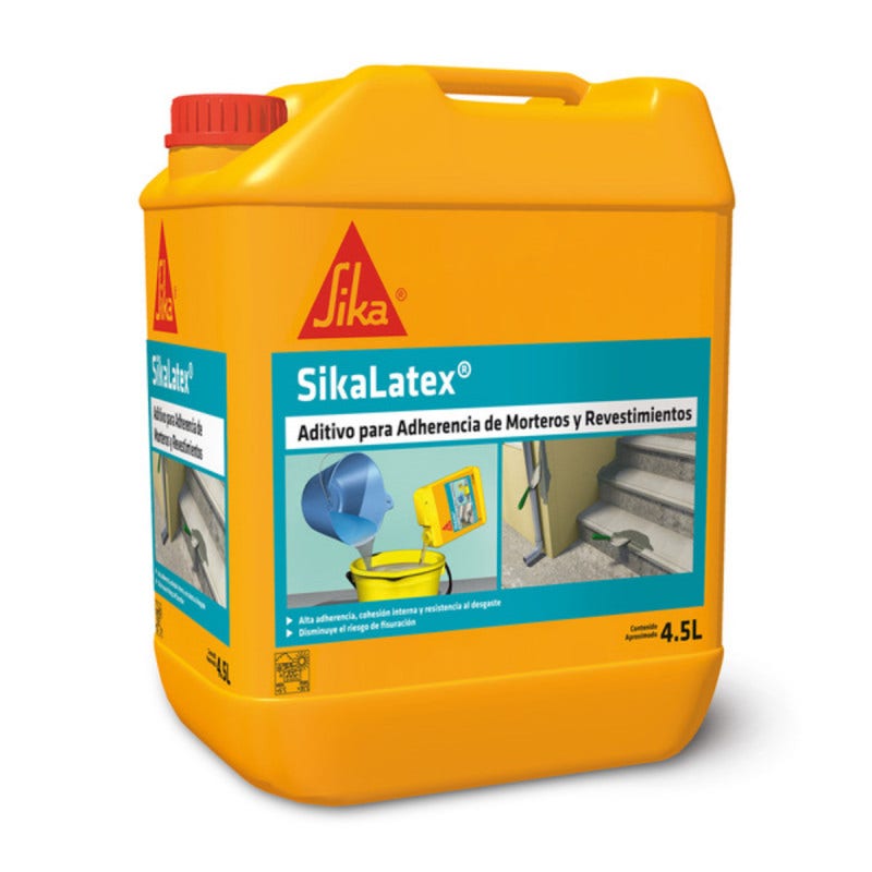 Sika Látex Emulsión Aditiva Adhesivo GL 4.5 Kl