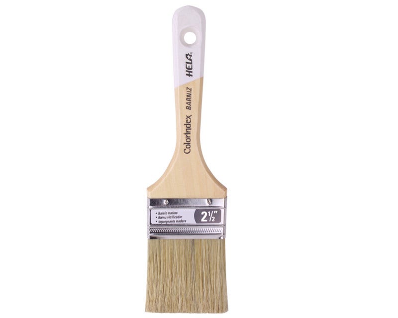 BROCHA COLORINDEX BARNIZ 21/2" HELA