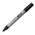 Plumón Marca Metal Plateado Pilot