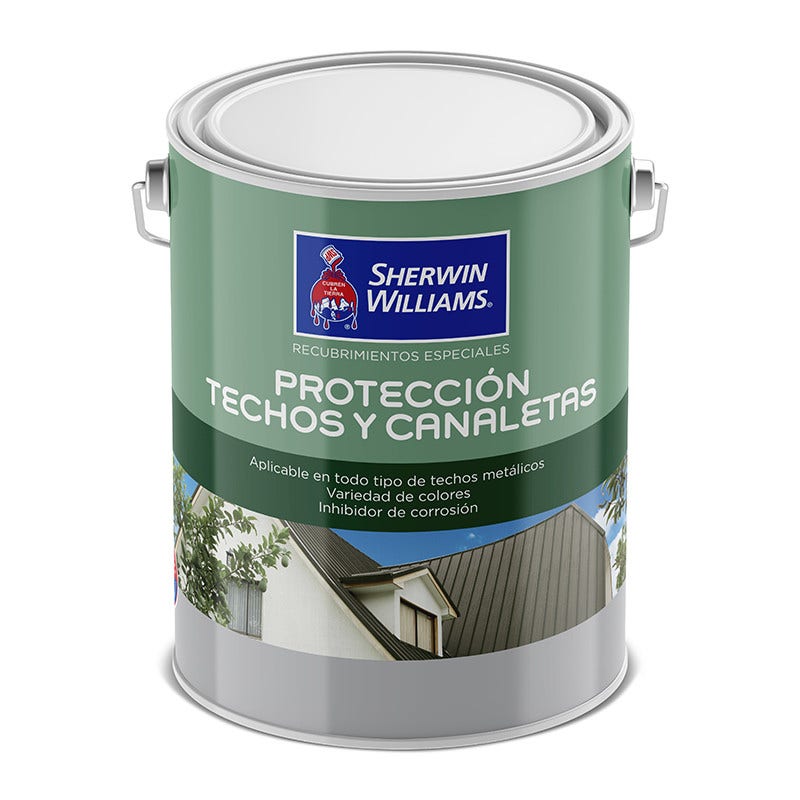 PINTURA TECHO PROTECCION ROJO OXIDO GL SHERWIN