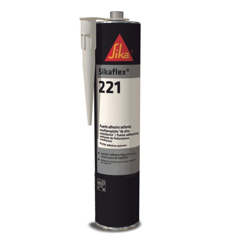 Sikaflex 221 Adhesivo Parabrisas Gris 300ml 
 Sika