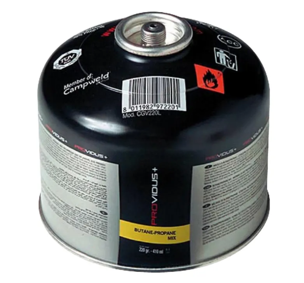 Cartucho Gas Butano 230grs con Válvula Fg Outdoors Providus