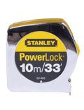 HUINCHA MEDIR 10MT POWERLOCK (33463) STANLEY