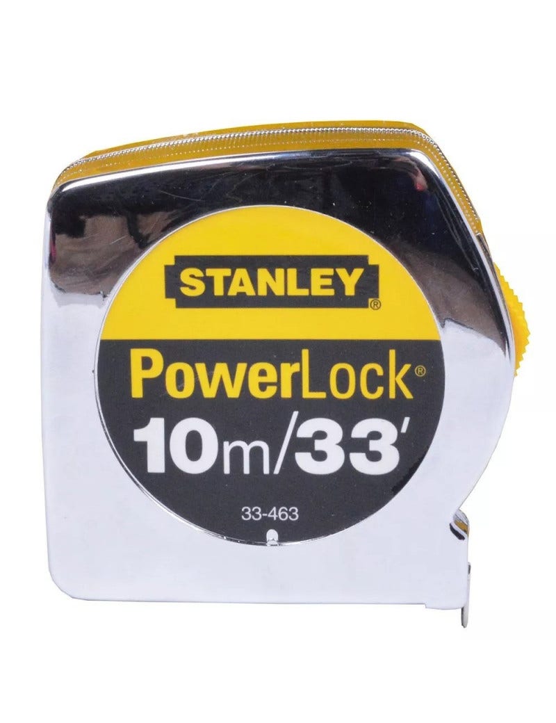 HUINCHA MEDIR 10MT POWERLOCK (33463) STANLEY