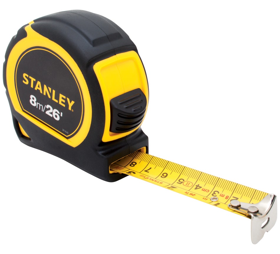 HUINCHA MEDIR 8MT GLOBAL PLUS (30626) STANLEY