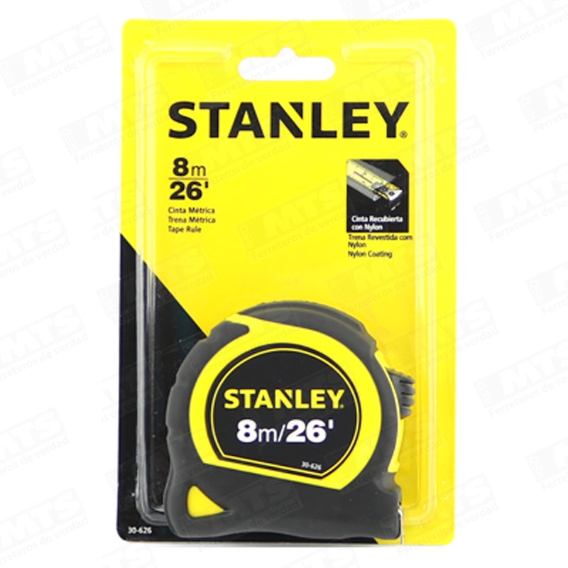 HUINCHA MEDIR 8MT GLOBAL PLUS (30626) STANLEY