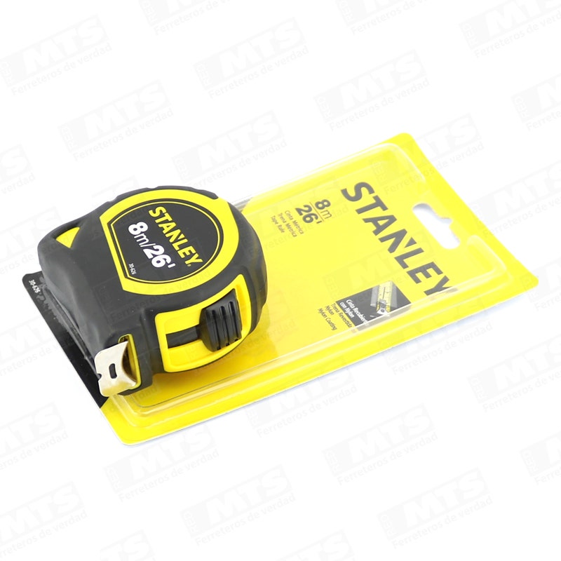 HUINCHA MEDIR 8MT GLOBAL PLUS (30626) STANLEY