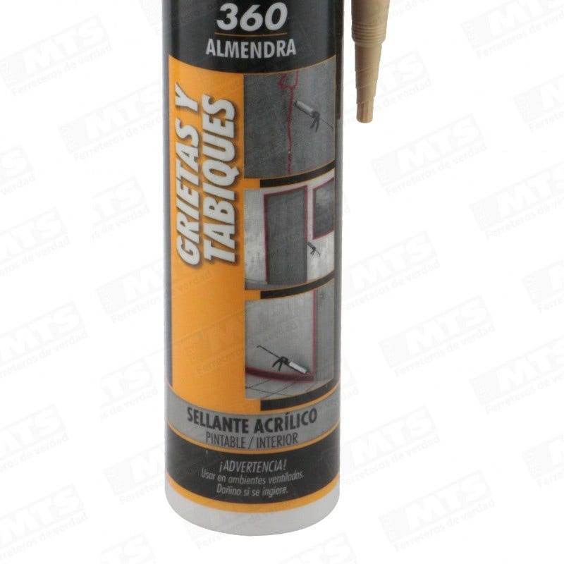 Sellador 360 Acrílico Almendra 
 Grietas y Tabiques 3M
