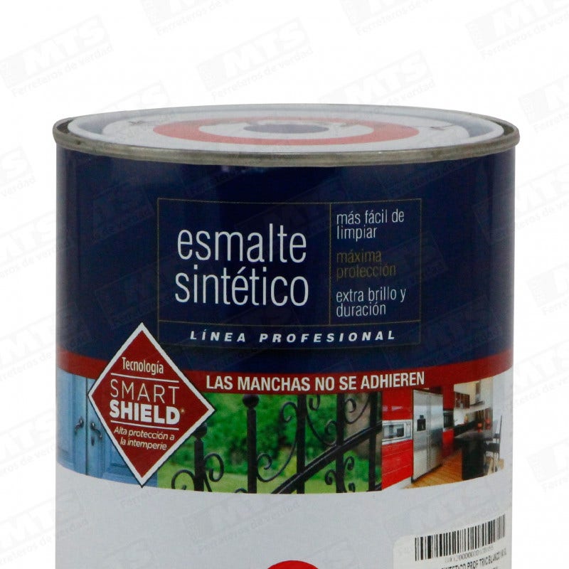 ESMALTE SINTETICO PROF BLANCO 1/4GL TRICOLOR