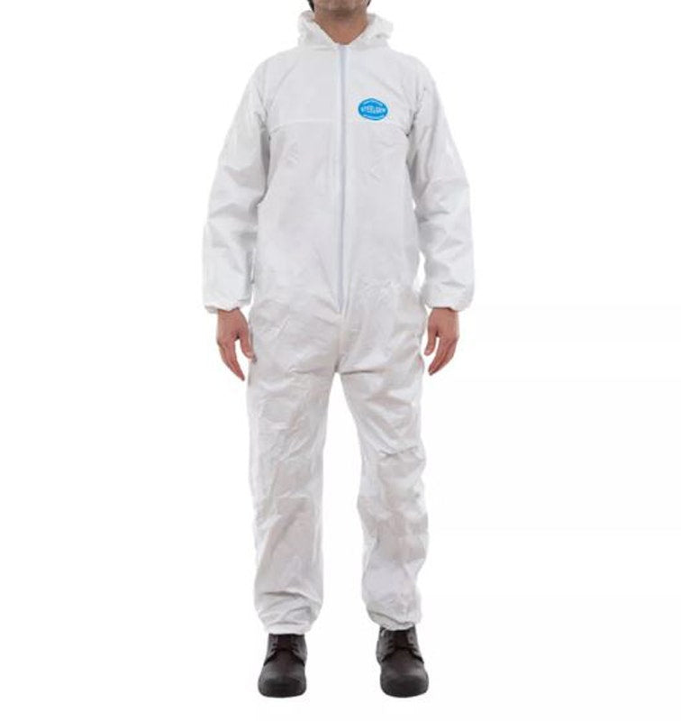 BUZO DESECHABLE BCO T-L