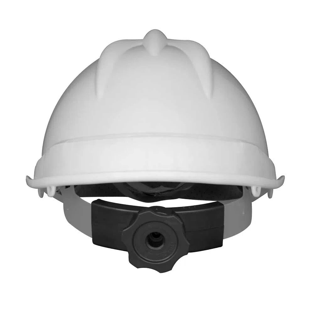 Casco Seguridad Evo III Con Arnés Blanco Steelpro