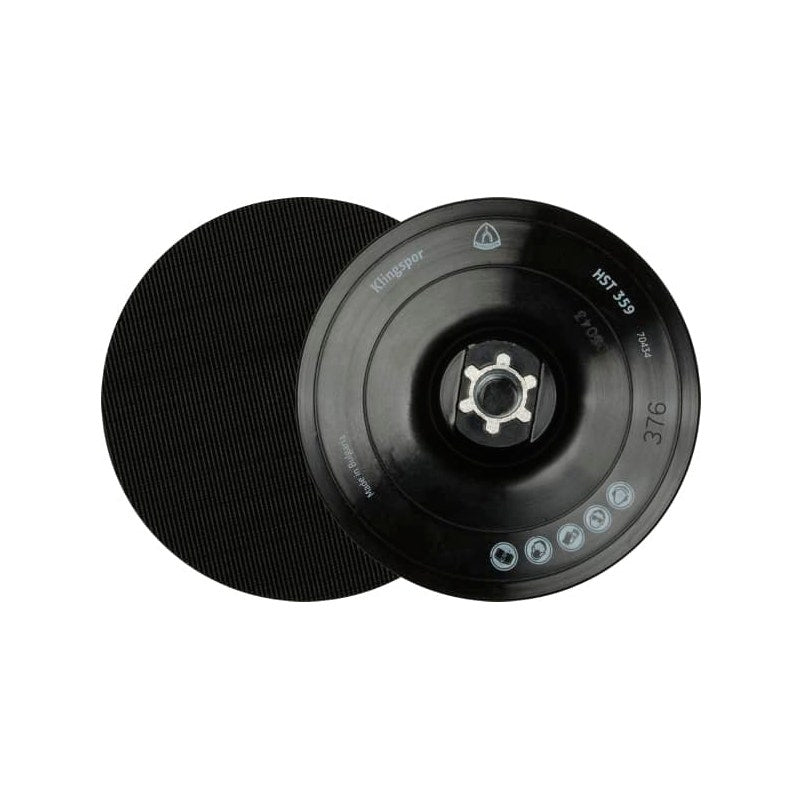 Disco de Respaldo Goma Sujecion 4" Velcro 125mm HST359 Klingspor