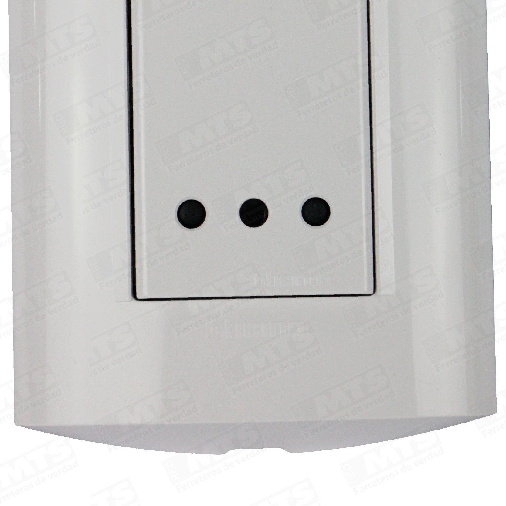 Toma Doble 10A Blanca Armada Bticino