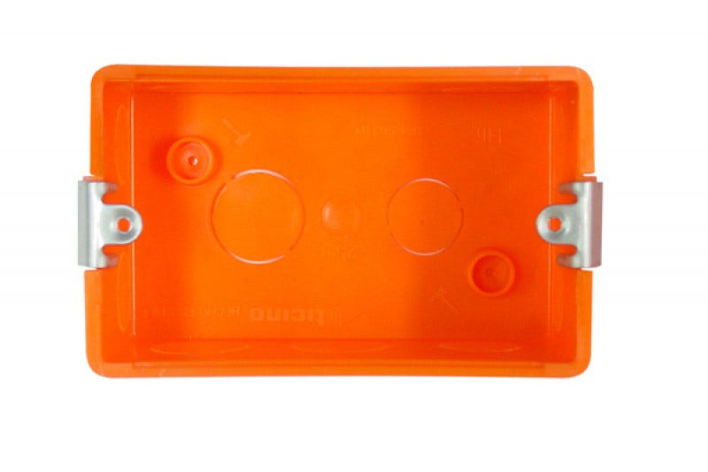 Caja Derivación Embutida P/tabiquería Naranja 503T Bticino