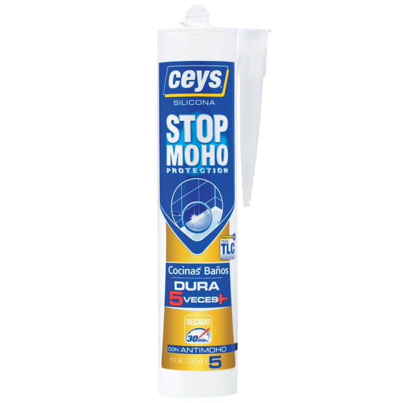 Silicona Stop Moho 280ml Blanco 
 Ceys
