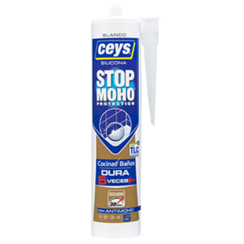 Silicona Stop Moho 280ml Blanco 
 Ceys