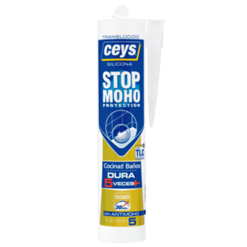 Silicona Stop Moho 280ml Traslucido 
 Ceys