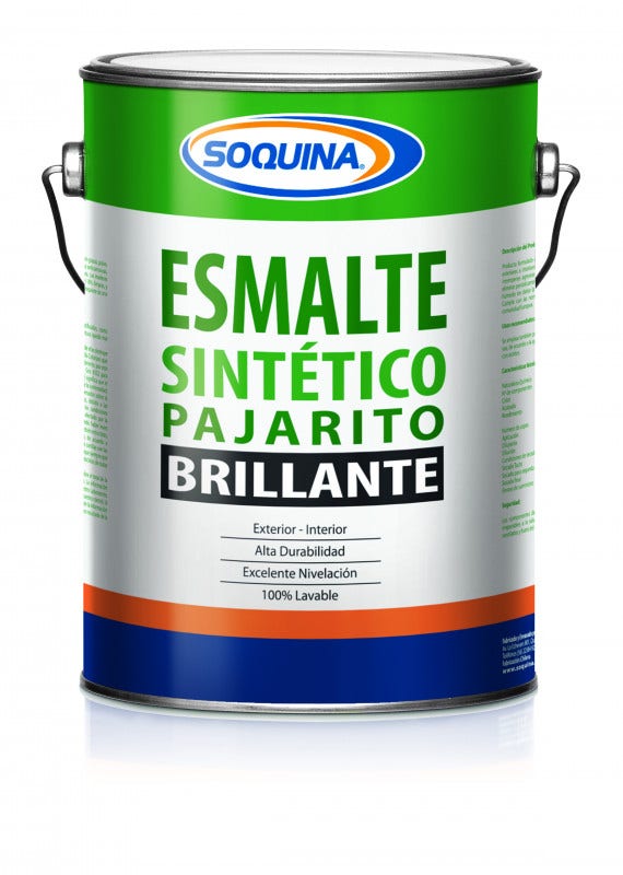 ESMALTE SINT. PAJAR. BLANCO GALON SOQUI