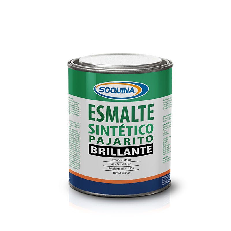 ESMALTE SINT. PAJAR. NEGRO 1/4GL SOQUI