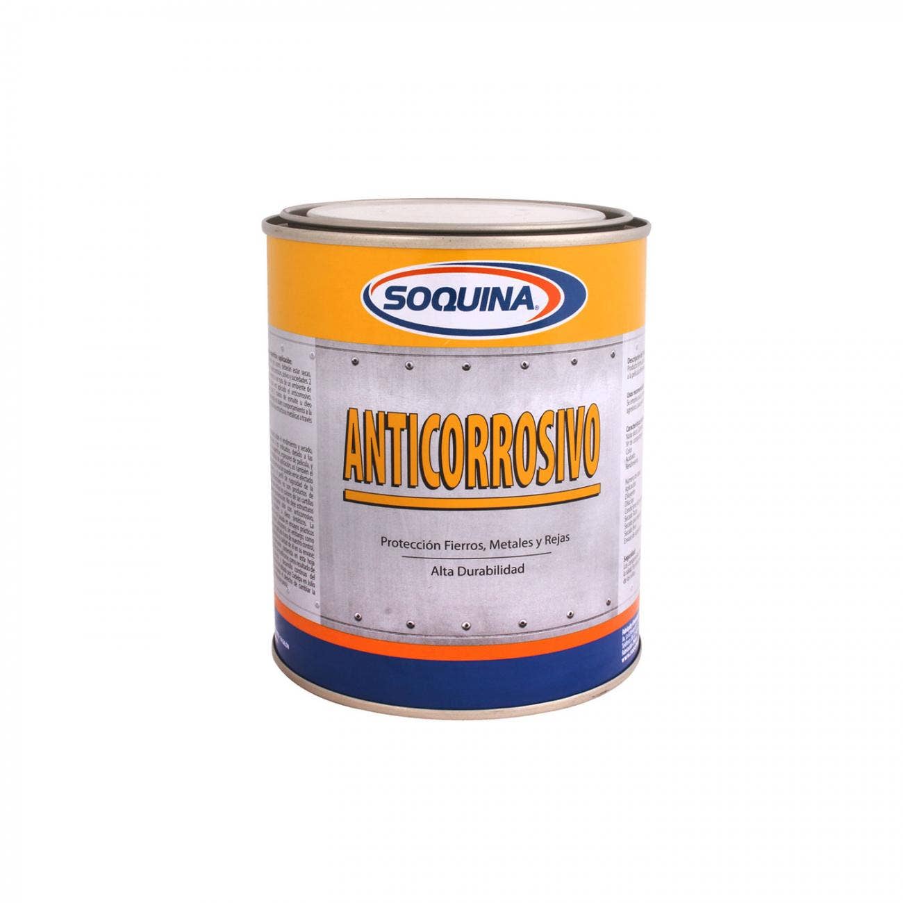 ANTICORROSIVO NEGRO 1/4GL SOQUINA