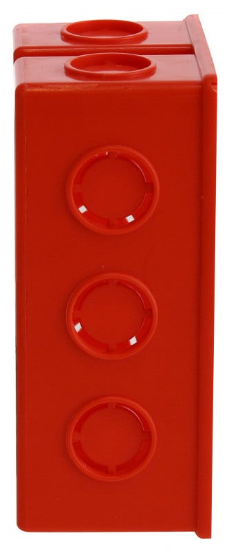 Caja Derivación Embutida 99x60x40 Naranja Marisio