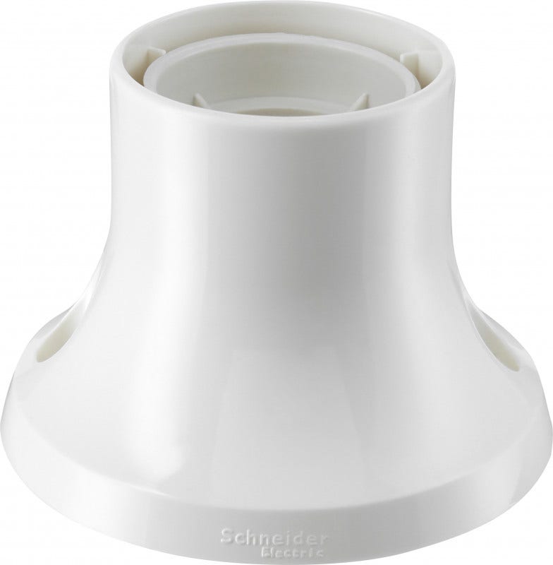 BASE RECTA BLANCA E-27 MARISIO