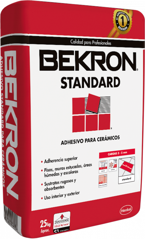 Adhesivo Ceram. Polvo Bekron 25kl Aislan