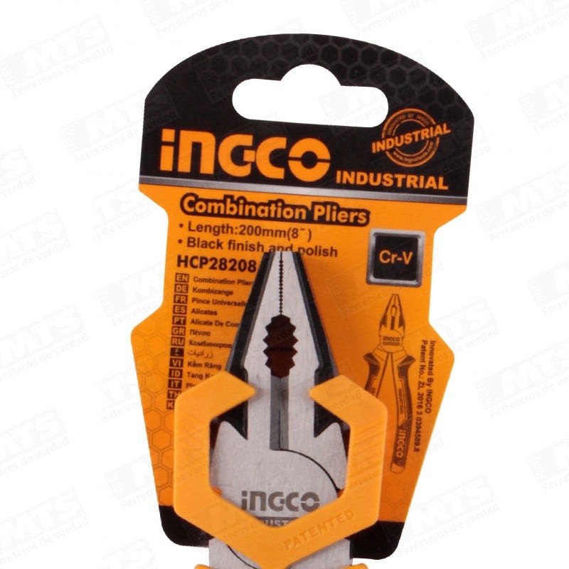 ALICATE UNIVERSAL 8" (HCP08200) INGCO