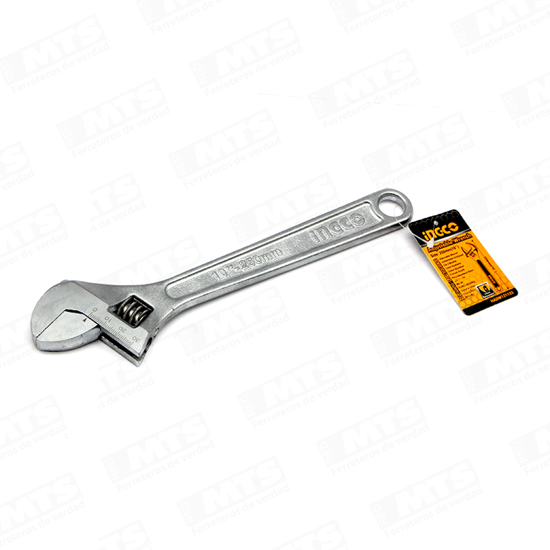 LLAVE FRANCESA CROMADA 10" (HADW131102) INGCO