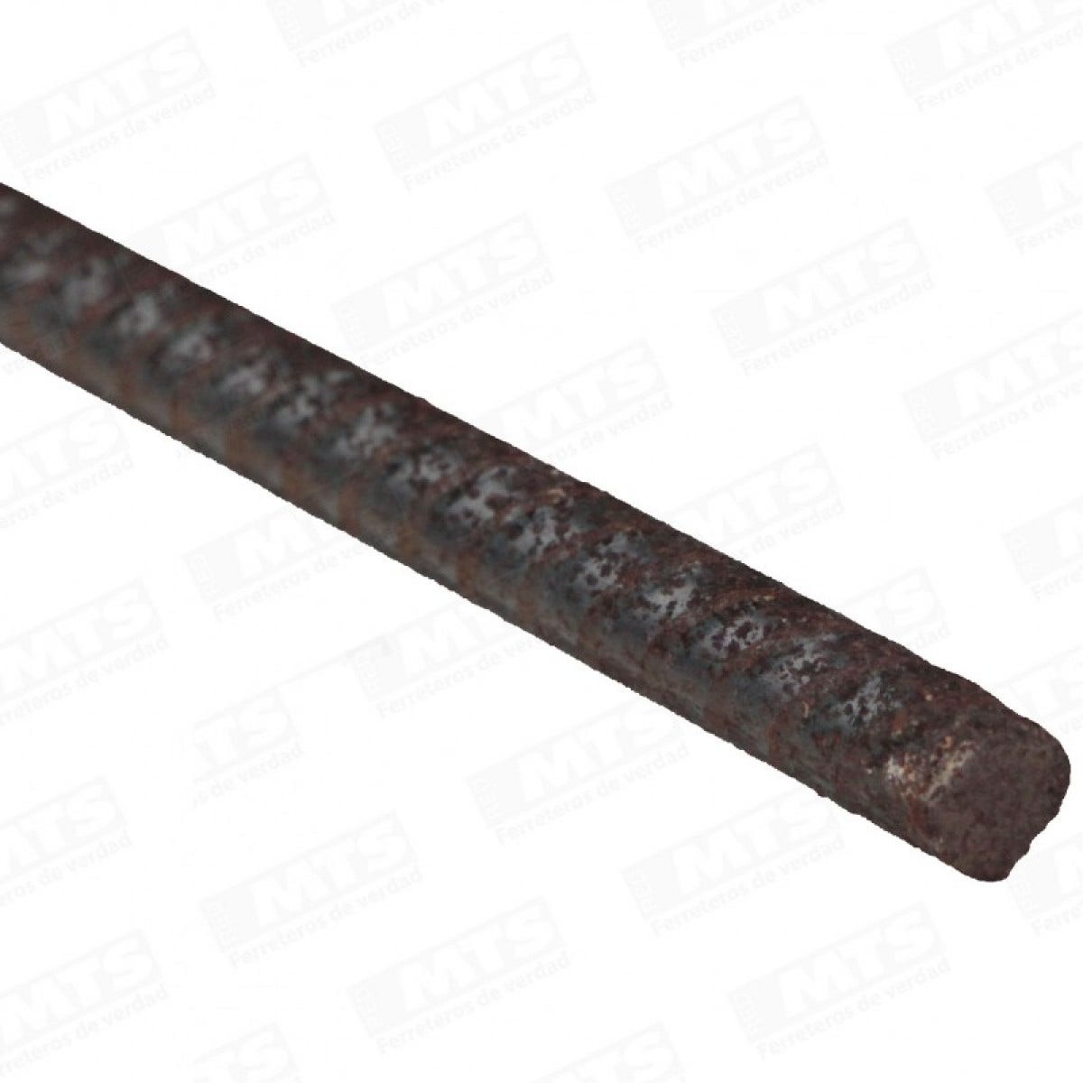 Barra Fierro Estriado 8mm X 6mt A63 Asteel