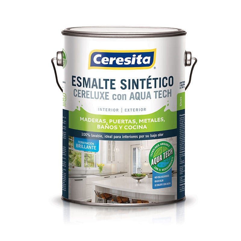 ESMALTE SINT CERELUXE ULTRA NEGRO GL CERESITA