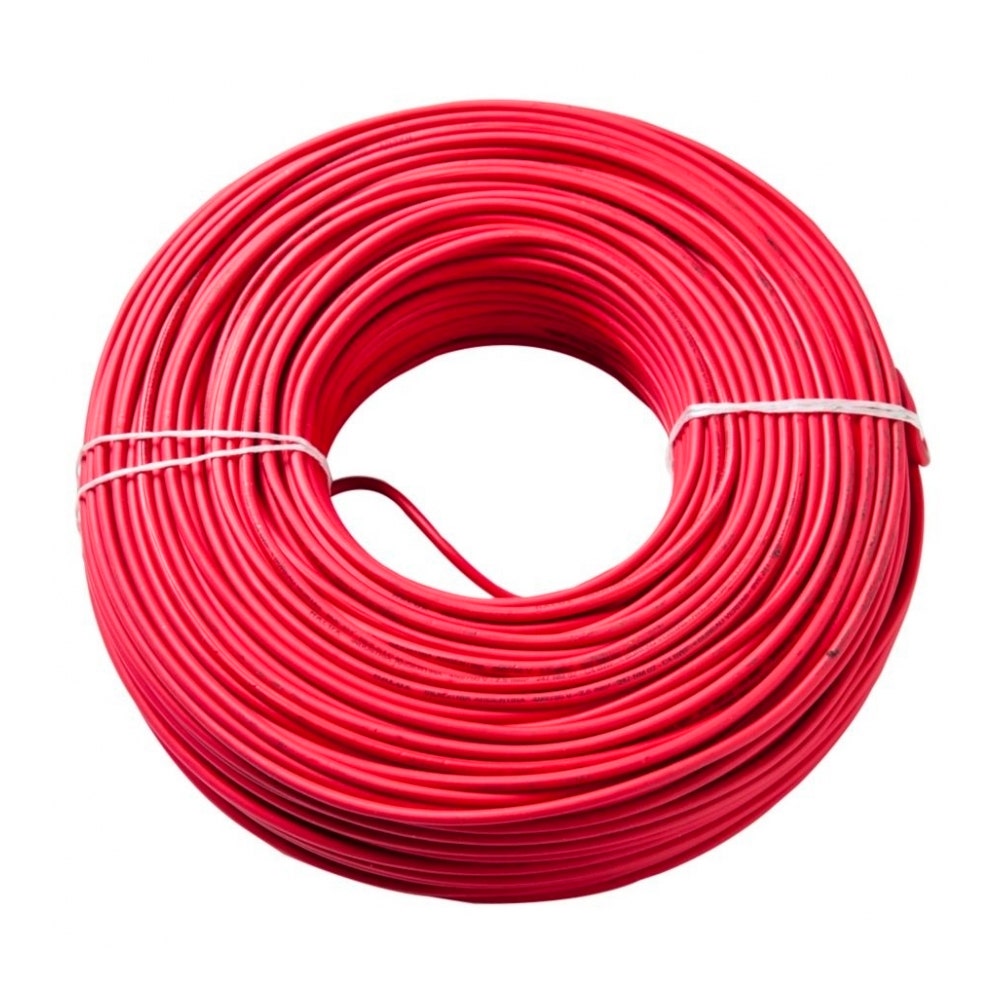Alambre HO7V-U 2.5mm Rojo x 100mt
