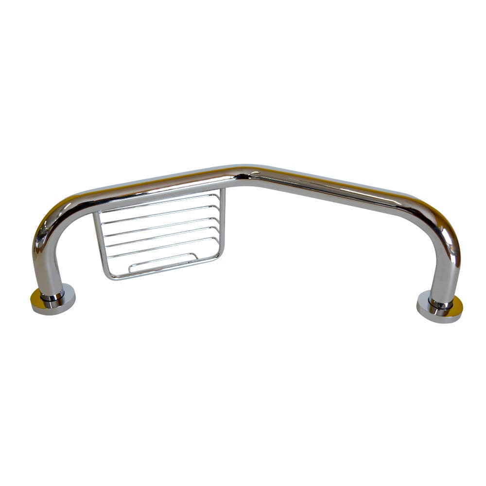 Barra Ducha Con Jabonera 60cm Acquamix