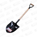 Pala Punta Huevo Roja Mango Madera 0.75 Lioi