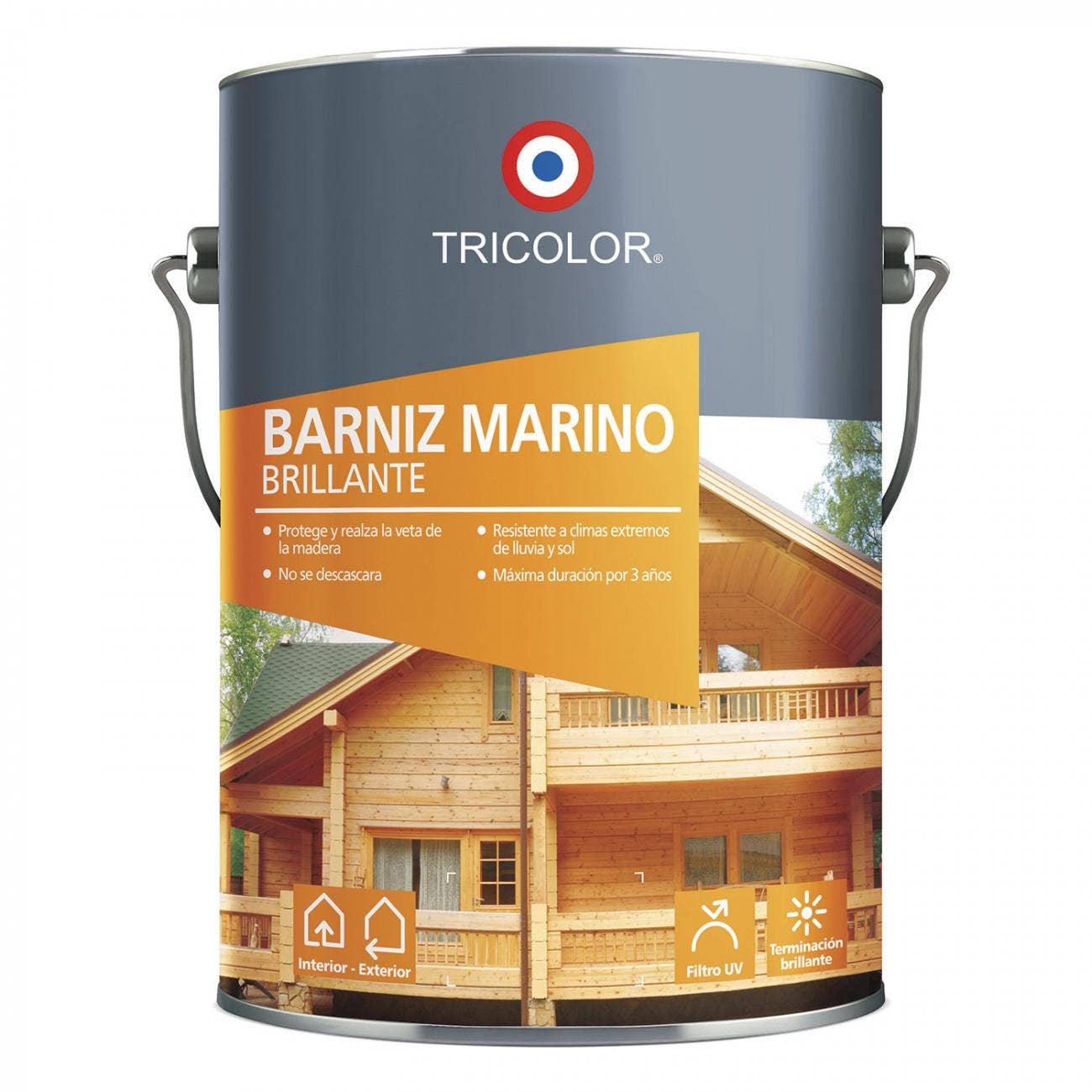 Barniz Marino Nogal Galón Tricolor
