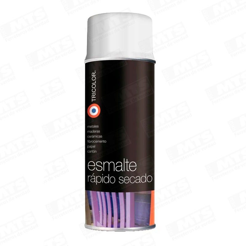 ESMALTE SPRAY BLANCO BRILLANTE TRICO