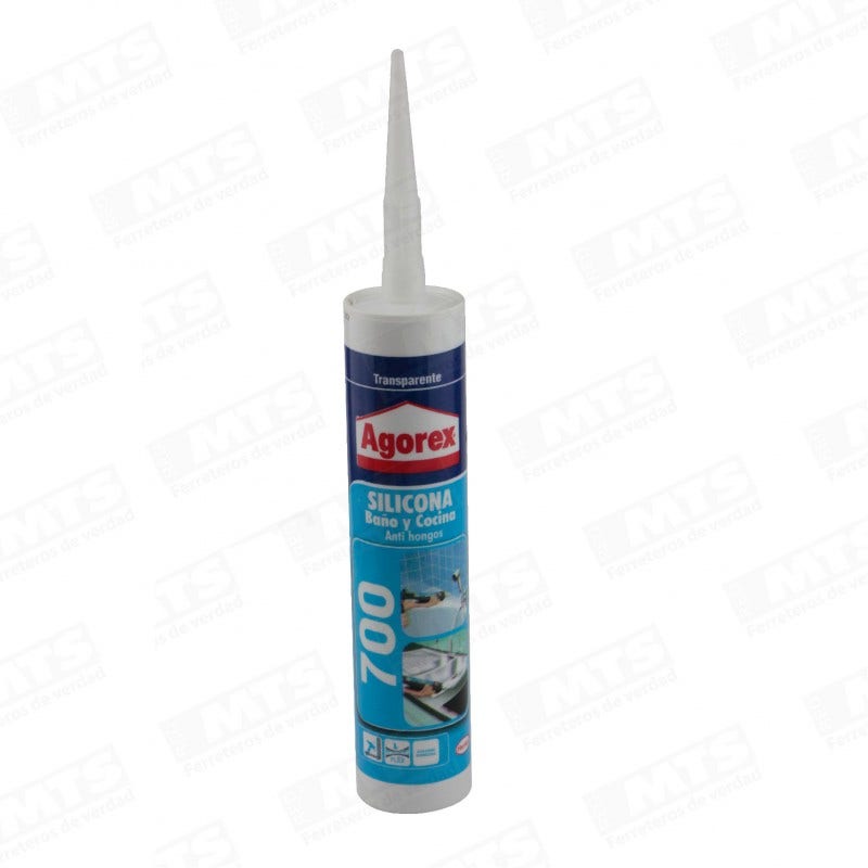 AGOREX SILICONA 700 TRANSP 310 ML AGOREX