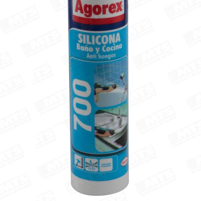 AGOREX SILICONA 700 BLANCO 310ML AGOREX