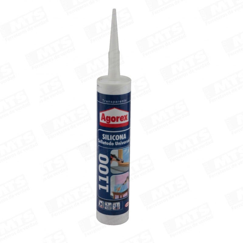 Silicona 1100 Transparente 300ml 
 Agorex