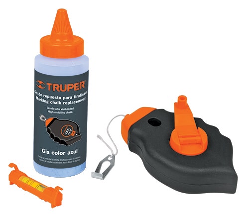 Tizador con Tiza 30mt Negro Truper