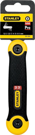 JUEGO LLAVE ALLEN 1.5 A 8MM 8PZAS (69264) STANLEY