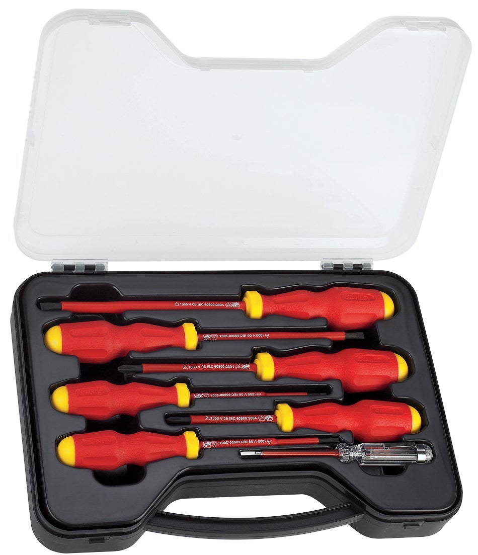 JUEGO DESTORNILLADORES AISLADOS 1000V 7PZS (65980)