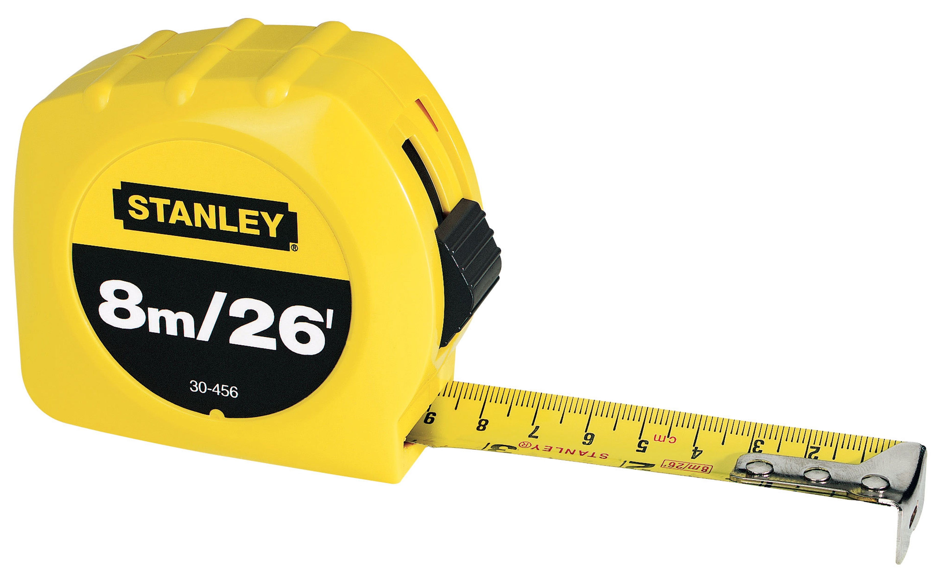 HUINCHA MEDIR 8MT GLOBAL AMARILLA (30506) STANLEY