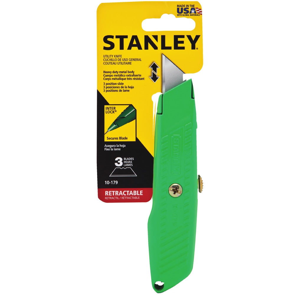 Cartonero Hoja Retráctil Profesional Verde (10179) Stanley