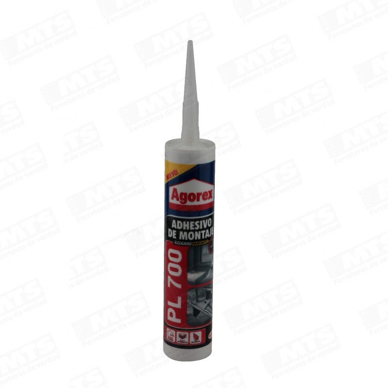 Adhesivo de Montaje PL700 390grs
 Agorex