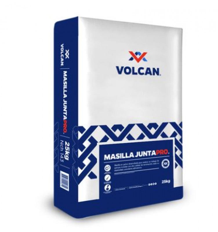 MASILLA BASE P/JUNTAS 25 KG JUNTAPRO VOLCAN
