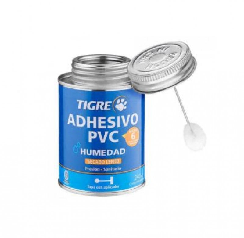 Adhesivo Humedad Tarro 240cc Tigre