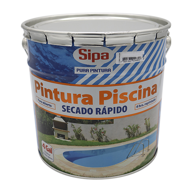Pintura Piscina Azul Tn Sipa