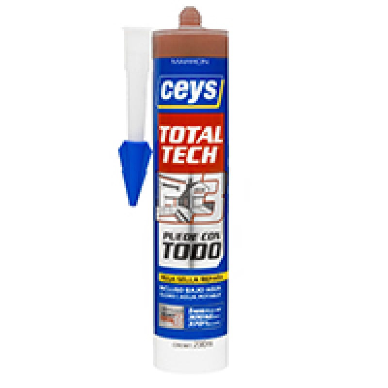 Adhesivo Sellador Totaltech Marron 290ml Ceys